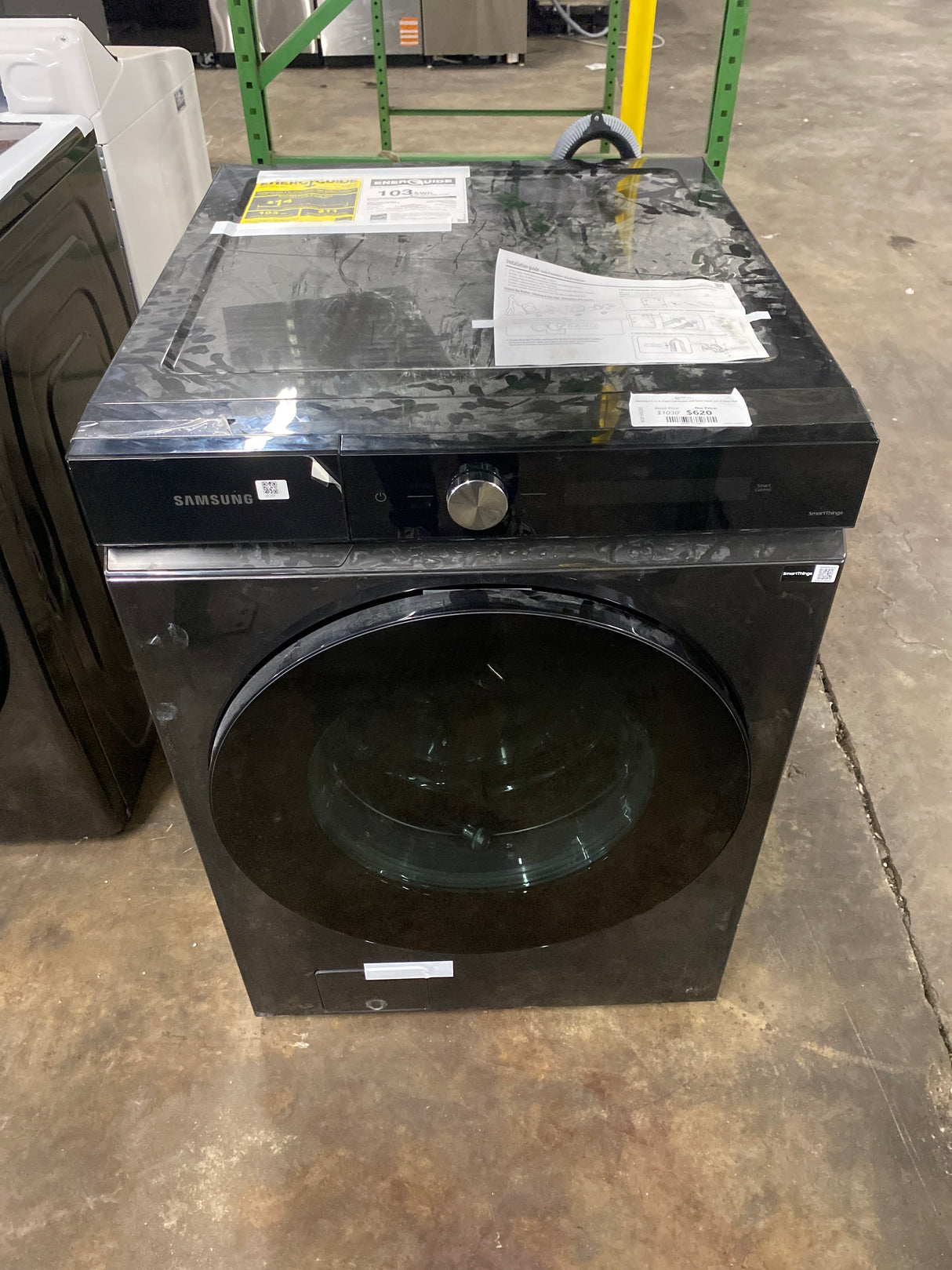 Samsung 5.3 cu. ft. Front Load Washer with Super Speed and AI Smart Dial