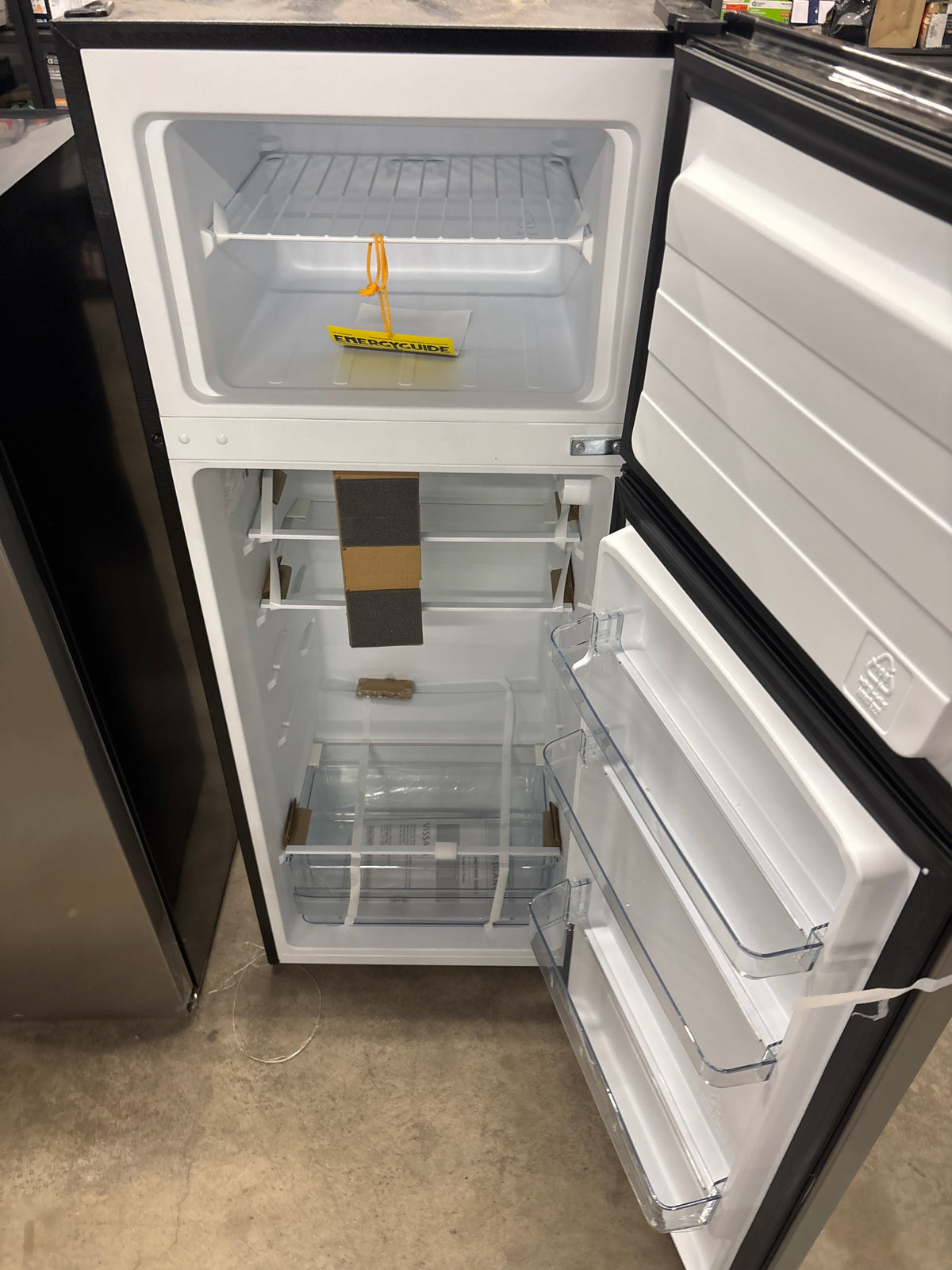 7.2 cu. ft. Top Freezer Refrigerator in Stainless Steel Look