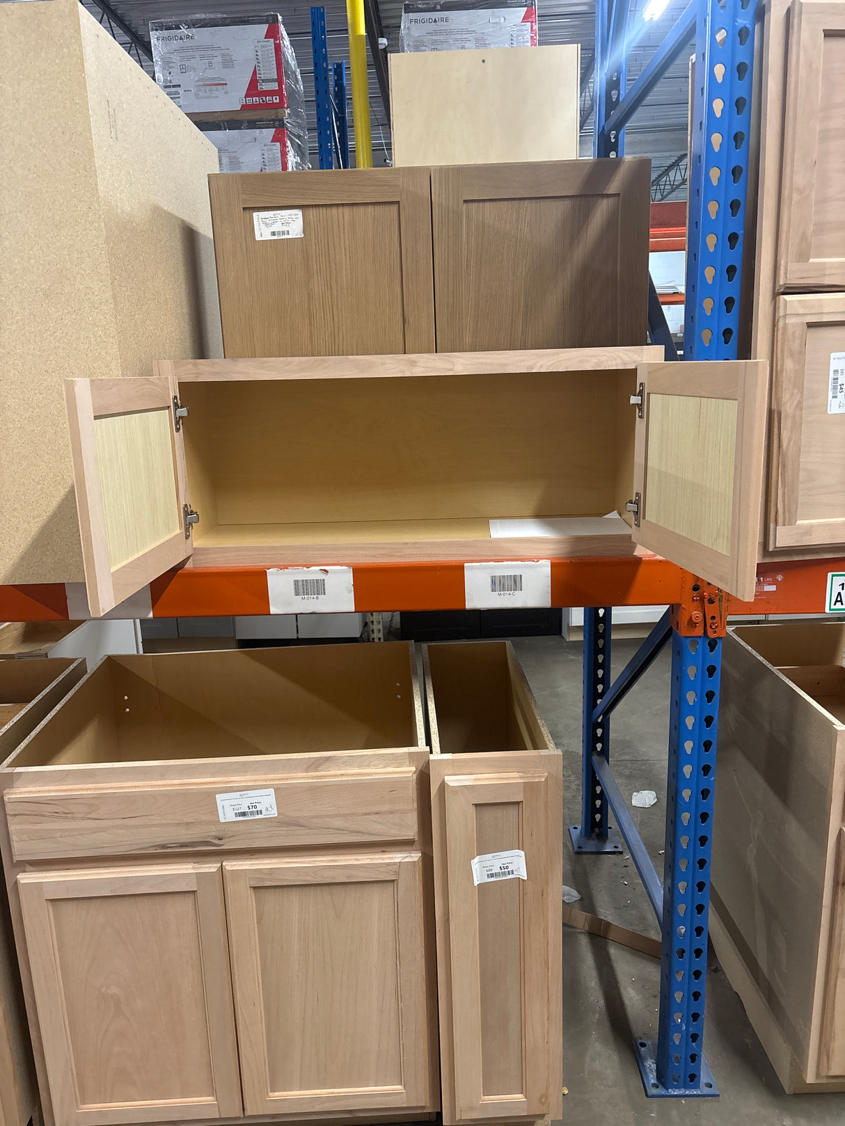 Recessed Panel 36 in. W x 12 in. D x 15 in. H Assembled Wall Bridge Cabinet in Unfinished