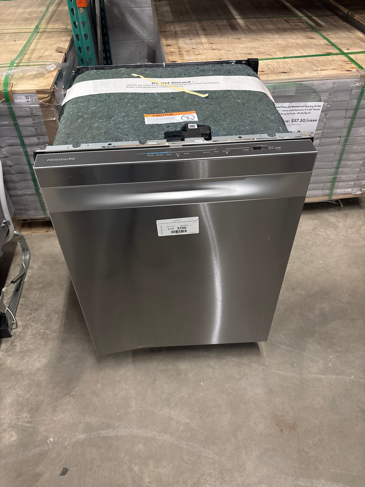 24 in. Top Control Built-In Tall Tub Dishwasher in Stainless Steel with 5-Cycles 49dBA and Hybrid Tub