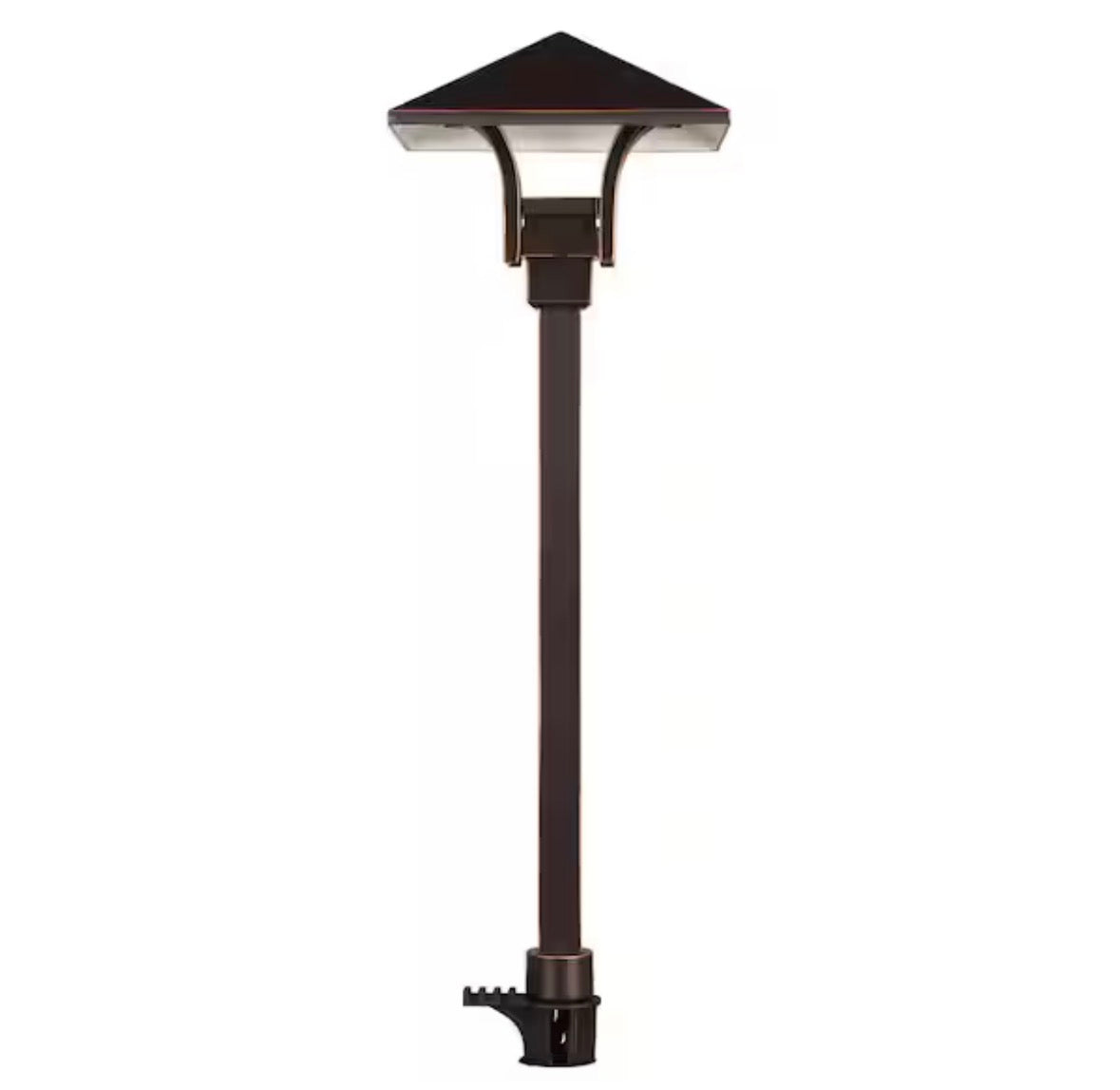 115 Lumen Oil Rubbed Bronze Integrated LED Weather Resistant Outdoor Landscape Path Light