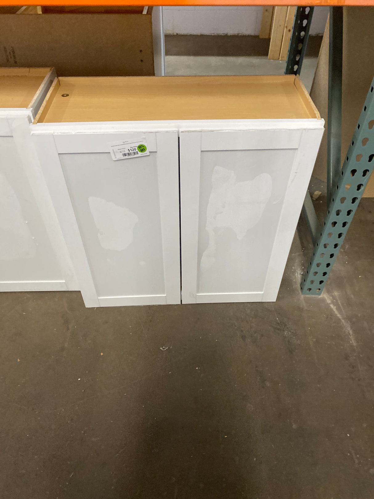 Westfield Feather White Assembled Wall Kitchen Cabinet (30 in. W x 12 in. D x 30 in. H)