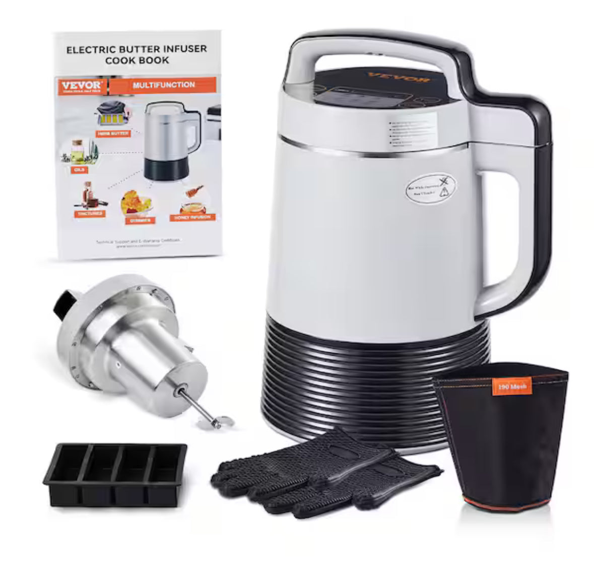 Butter Maker Machine 6-Functions Herbal Infuser, Magic Butter Machine and Oil Infusion Machine