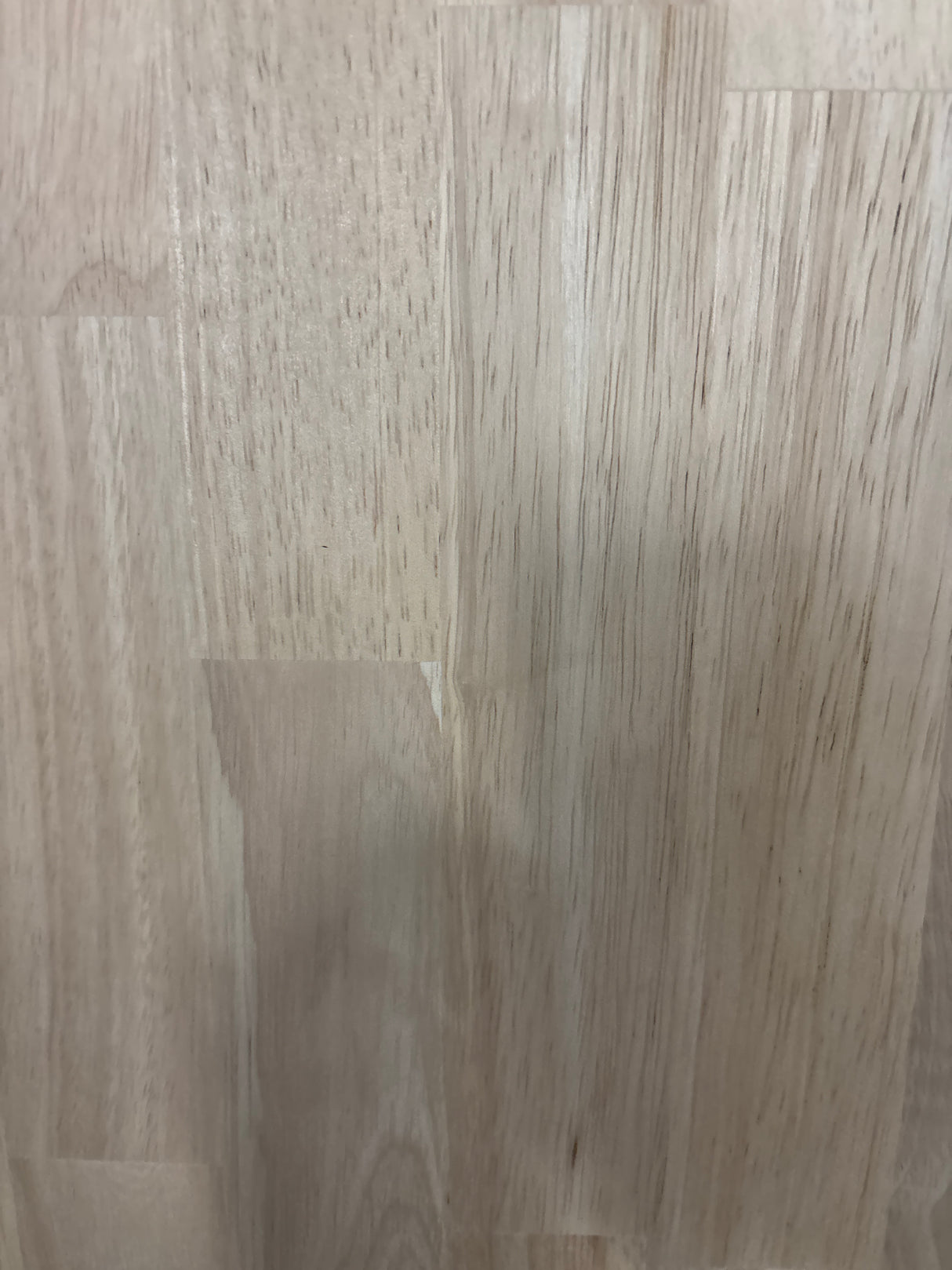 6 ft. L x 39 in. D Unfinished Hevea Butcher Block Island Countertop in With Standard Edge