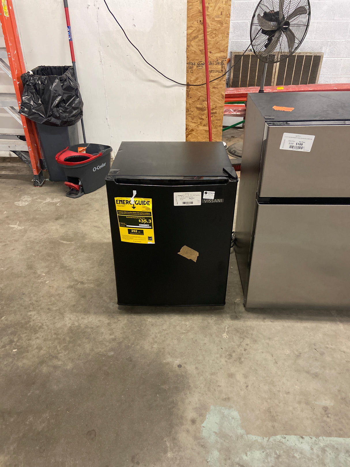 2.6 Cu. Ft. Mini Refrigerator in Black, ENERGY STAR