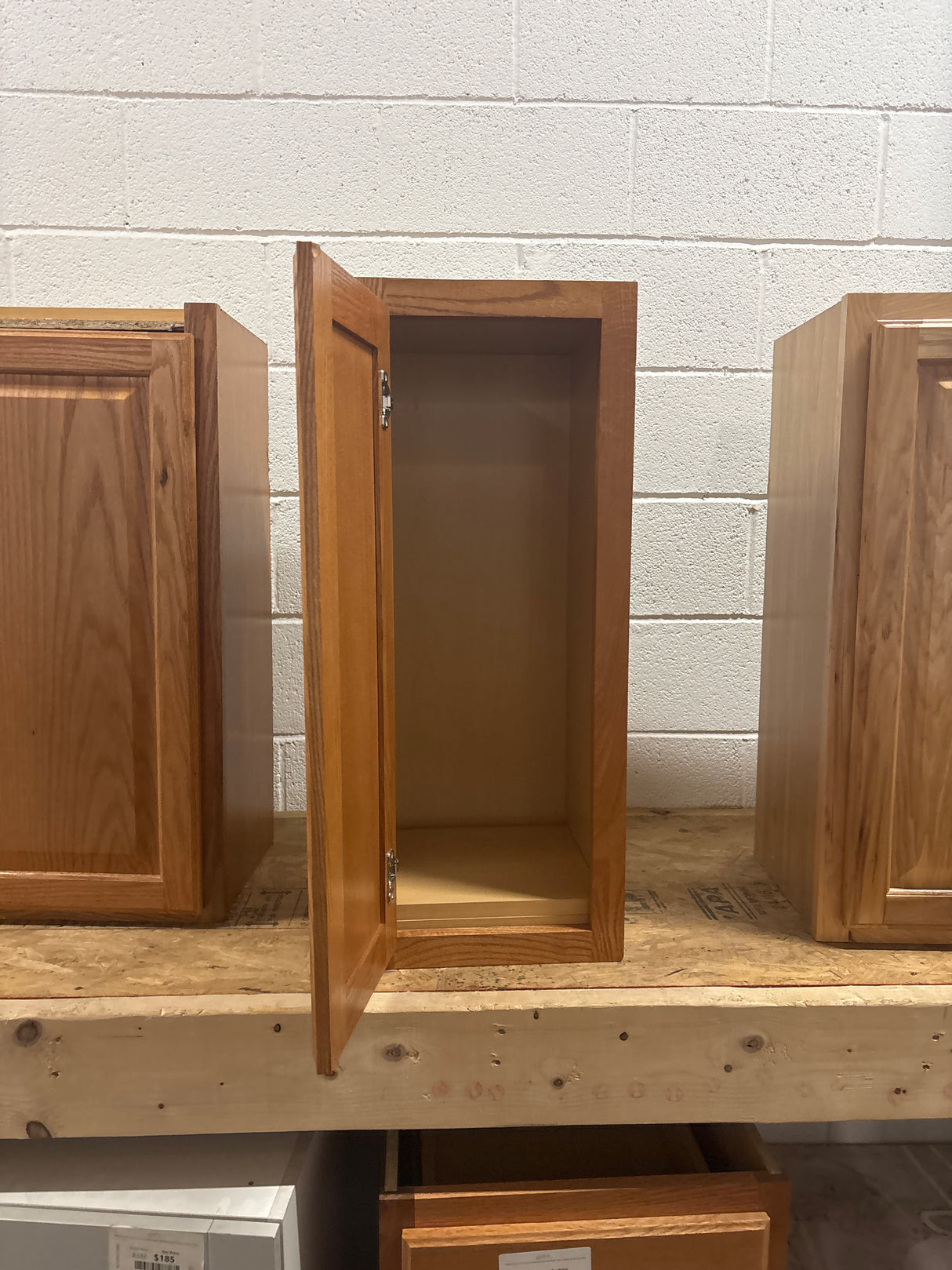 Hampton Assembled 12x30x12 in. Wall Kitchen Cabinet in Medium Oak
