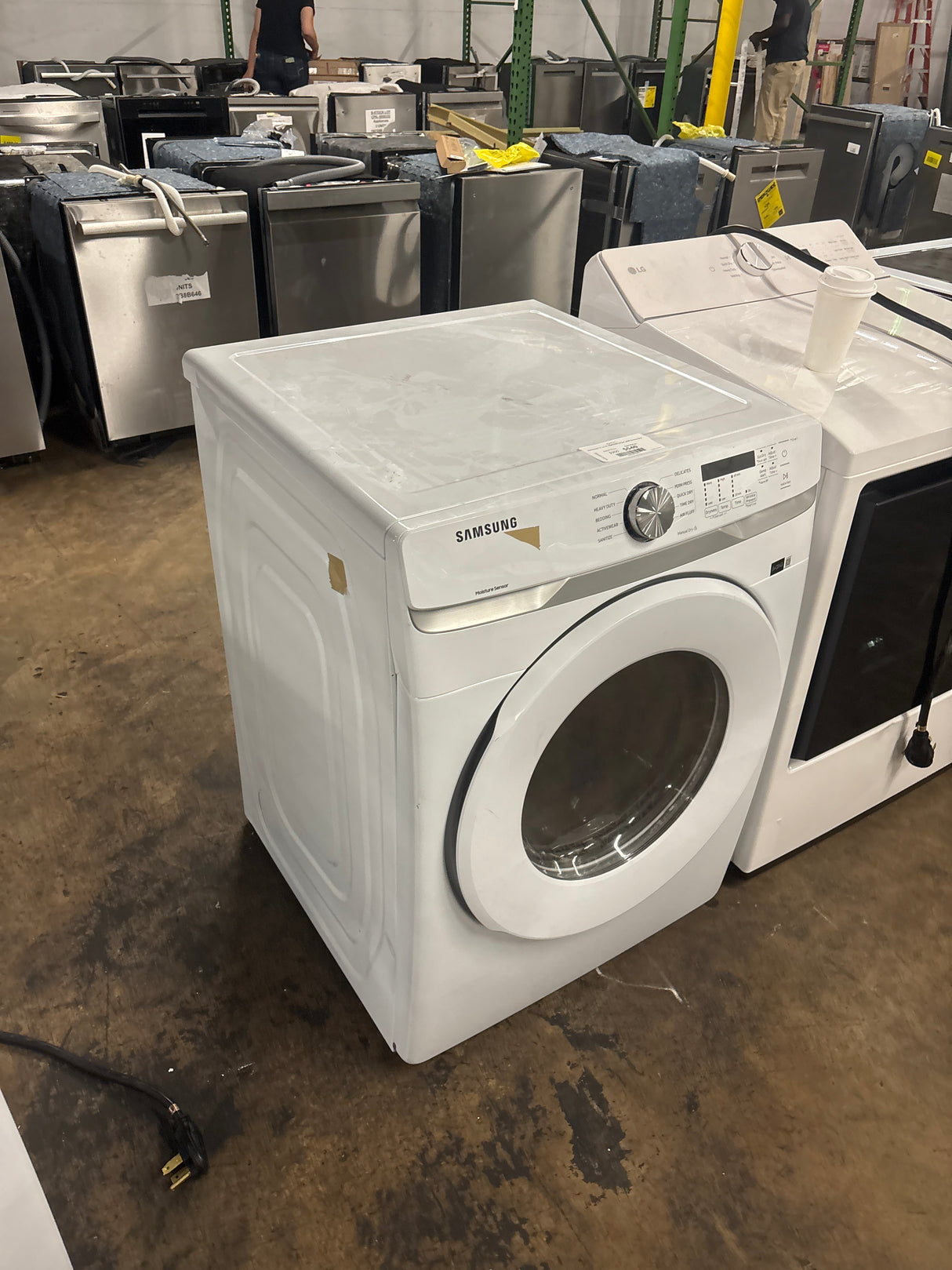 Samsung 7.5 cu. ft. ELECTRIC Dryer with Sensor Dry