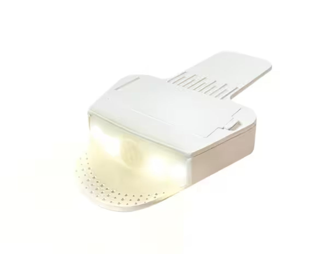 0.6-Watt Wireless LED Lighted Night Light Bulb Toilet Seat Handle