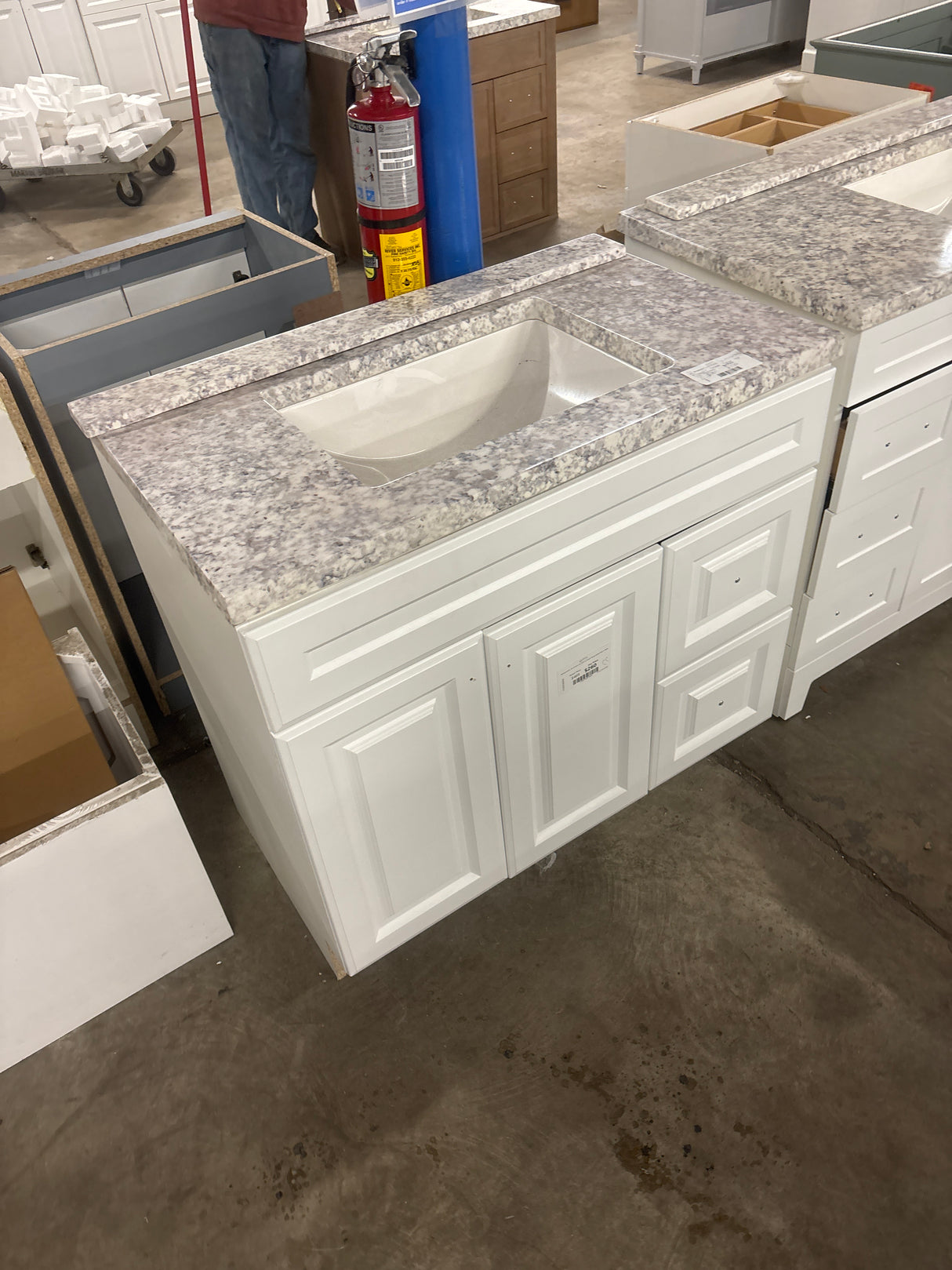 Glensford 36 in. W x 21.65 in. D x 34.21 in. H Bath Vanity Cabinet With Top