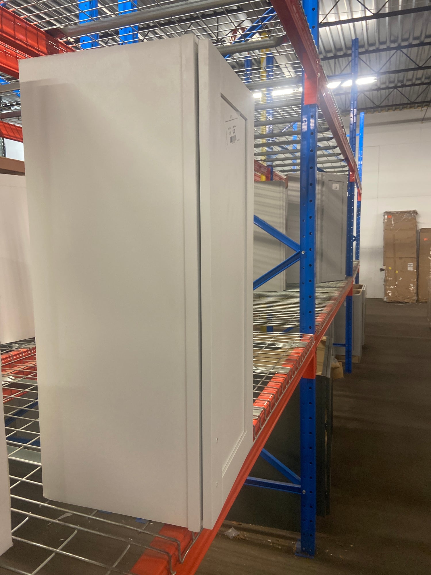 Westfield Feather White Shaker Stock Assembled Wall Kitchen Cabinet (12 in. W x 12 in. D x 30 in. H)