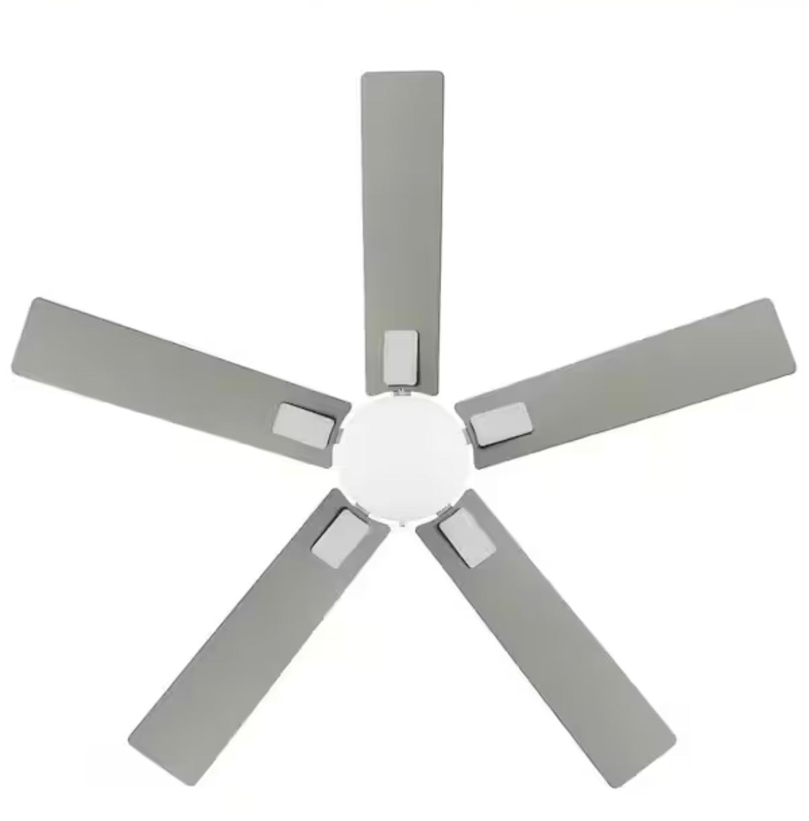 52 in. Corwin Indoor/Outdoor Silver LED Ceiling Fan with Light Kit