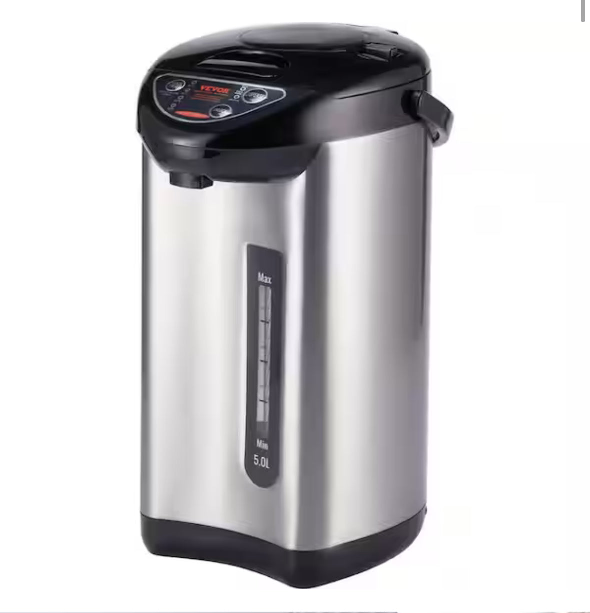Electric Kettle Adjustable 4 Temperatures Water Boiler and Warmer Hot Water Dispenser Countertop Water Heater 5L/169 oz.