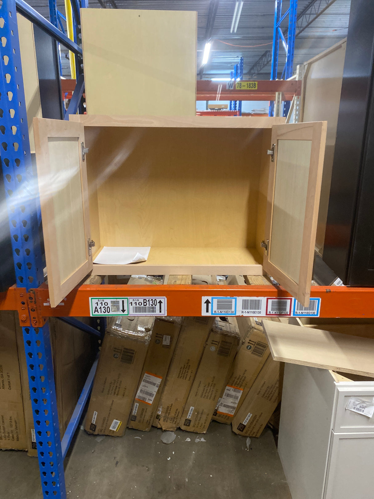 Recessed Panel 30 in. W x 12 in. D x 24 in. H Assembled Wall Bridge Cabinet in Unfinished