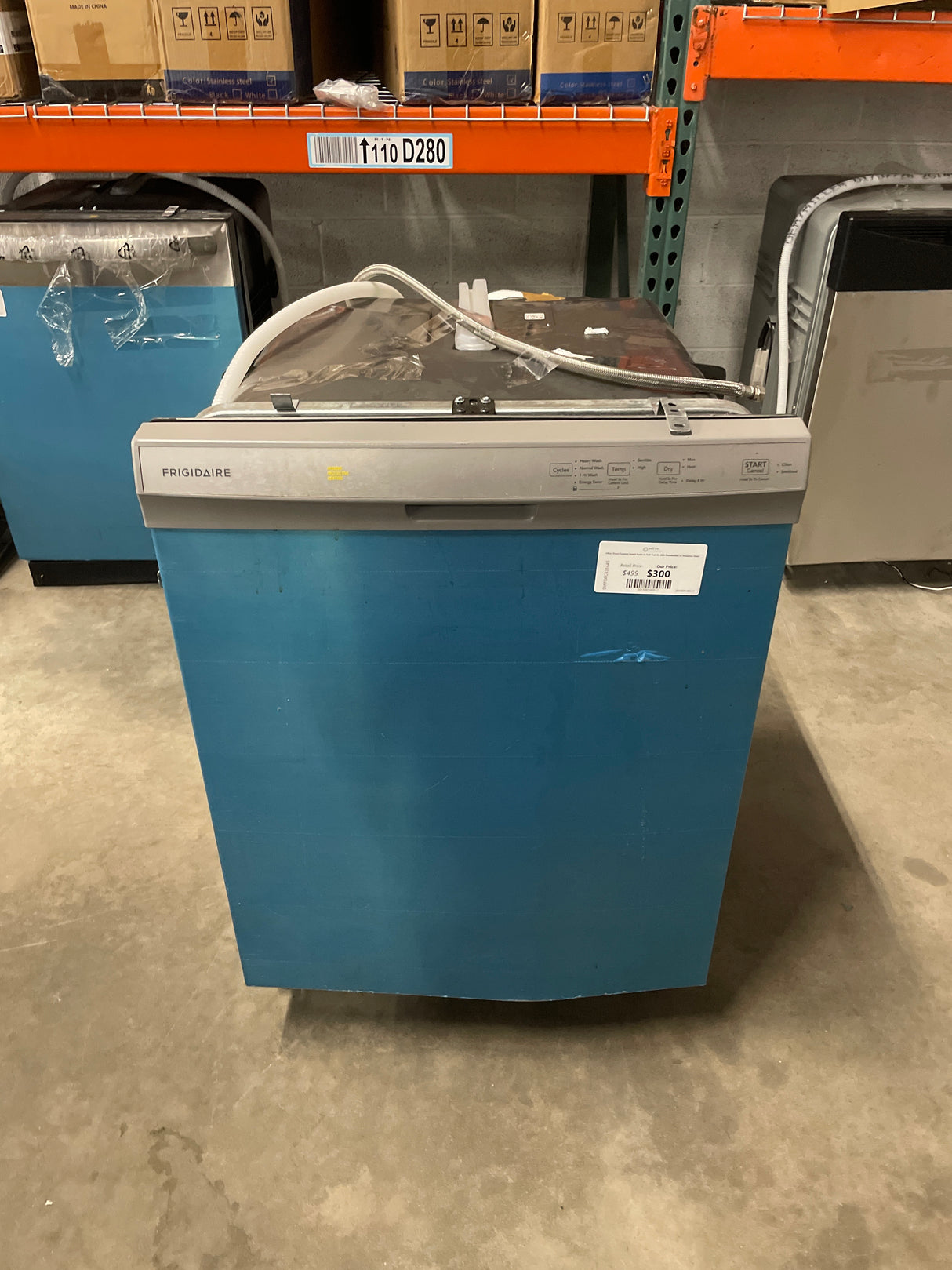24 in. Front Control Smart Built-In Tall Tub 62 dBA Dishwasher in Stainless Steel