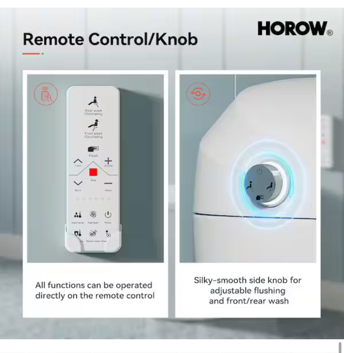 1/1.27 GPF Tankless Elongated Smart Toilet Bidet in White with Dual Flush System, Auto Flush, Heated Seat and Remote