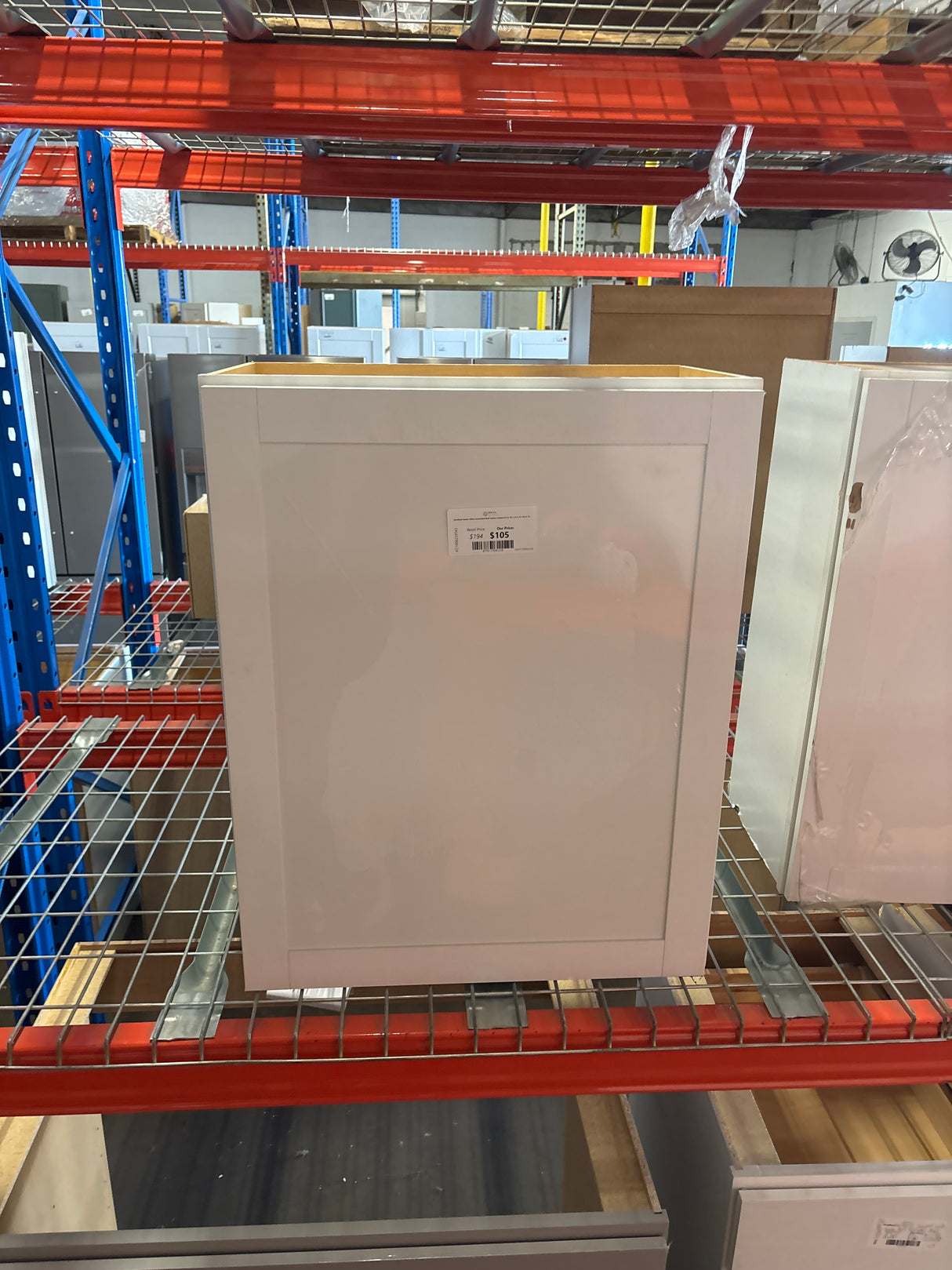 Westfield Feather White Assembled Wall Kitchen Cabinet (24 in. W x 12 in. D x 30 in. H)