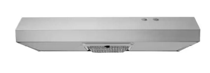 Arno 30 in. 240 CFM Convertible Under Cabinet Range Hood in Stainless Steel with Lighting and Charcoal Filter