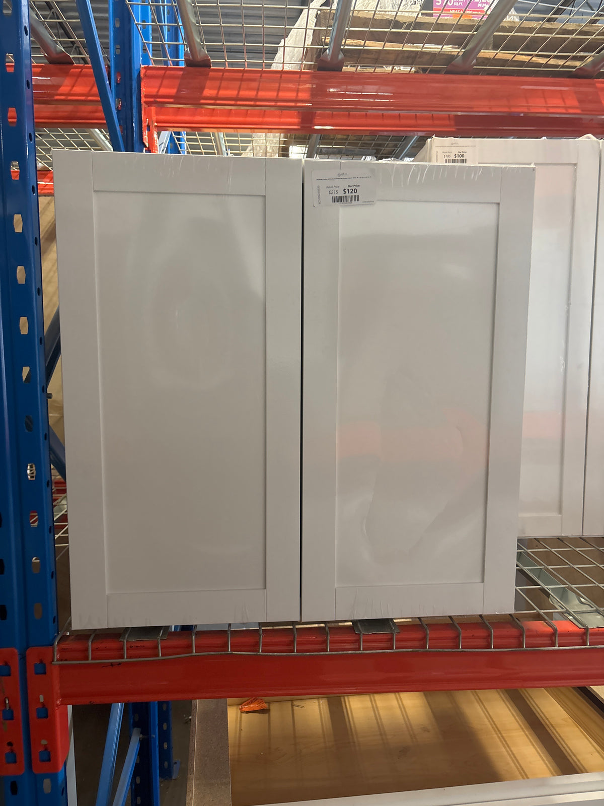 Westfield Feather White Assembled Wall Kitchen Cabinet (30 in. W x 12 in. D x 30 in. H)