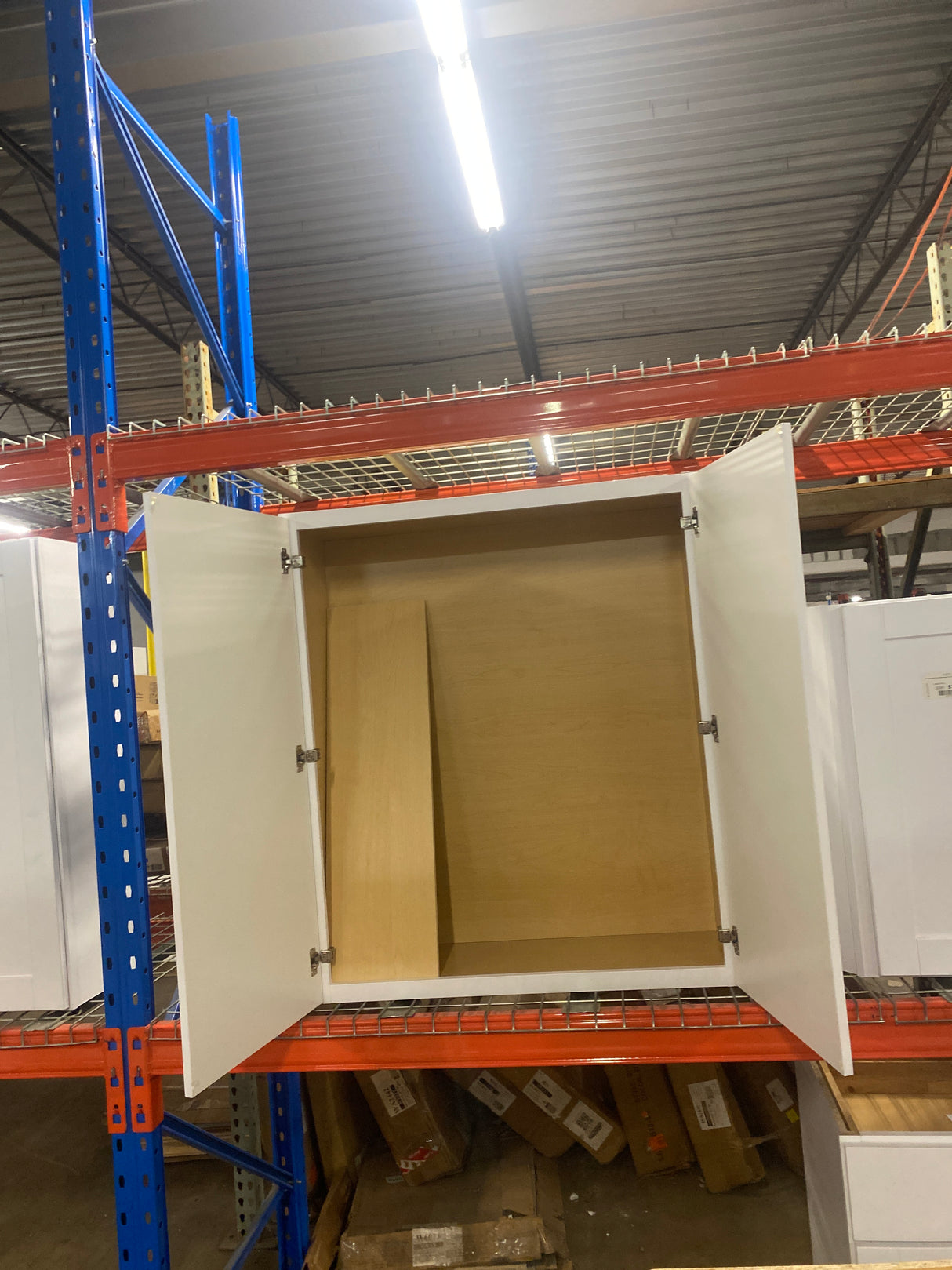 Shaker 36 in. W x 12 in. D x 42 in. H Assembled Wall Kitchen Cabinet in Satin White