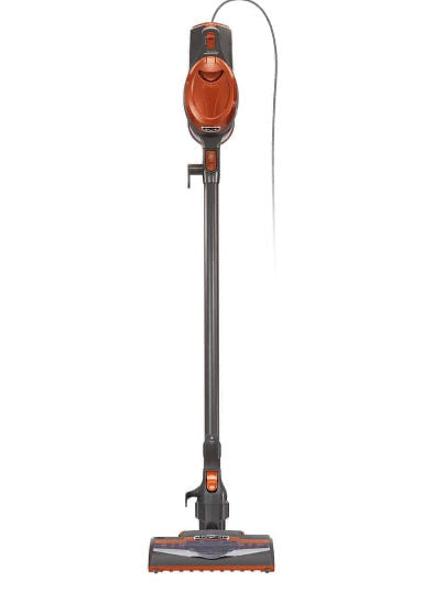 Rocket Bagless Corded Stick Vacuum for Hard Floors and Area Rugs with Powerful Pet Hair Pickup in Orange