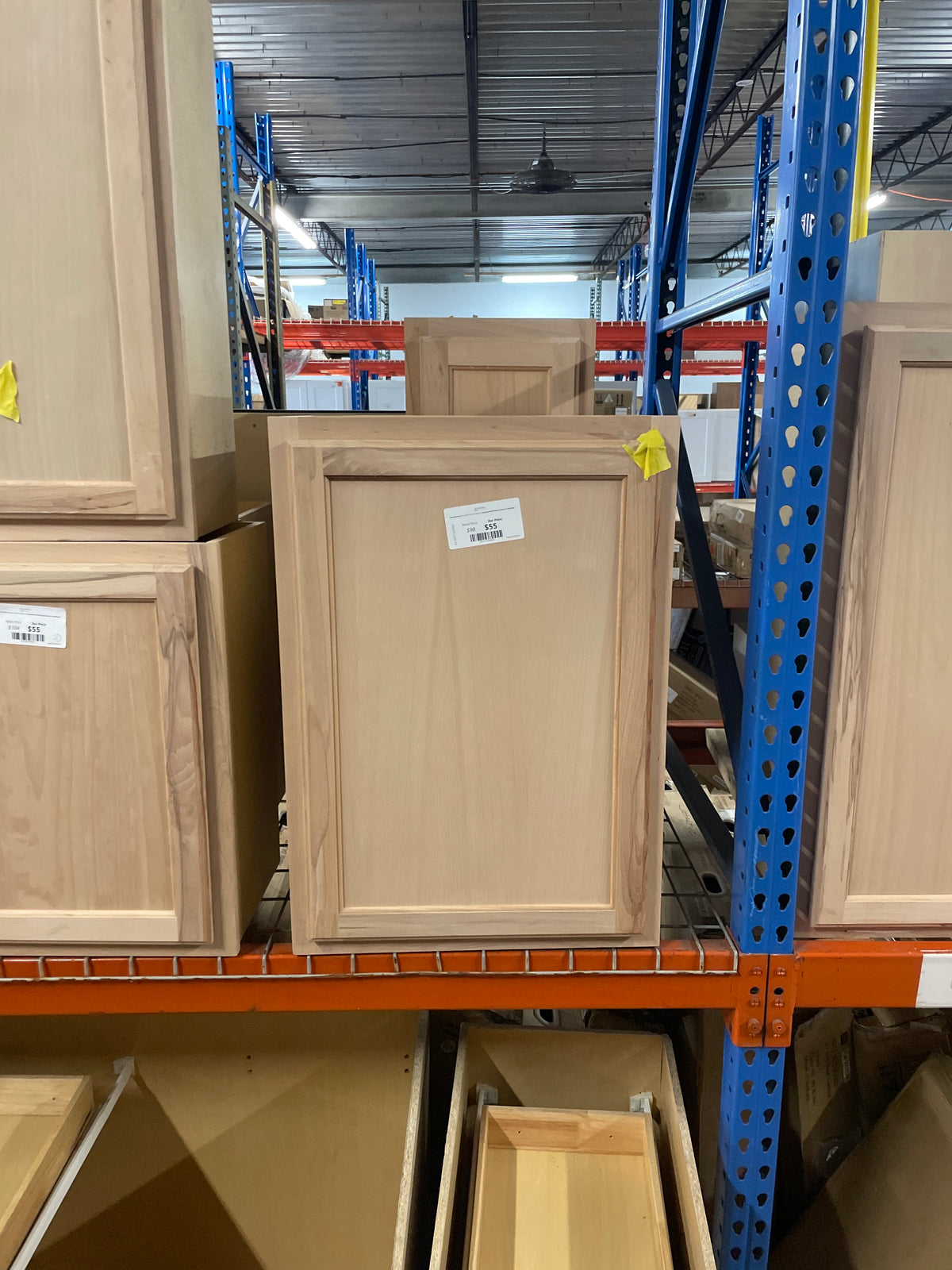 Recessed Panel 21 in. W x 12 in. D x 30 in. H Assembled Wall Kitchen Cabinet in Unfinished