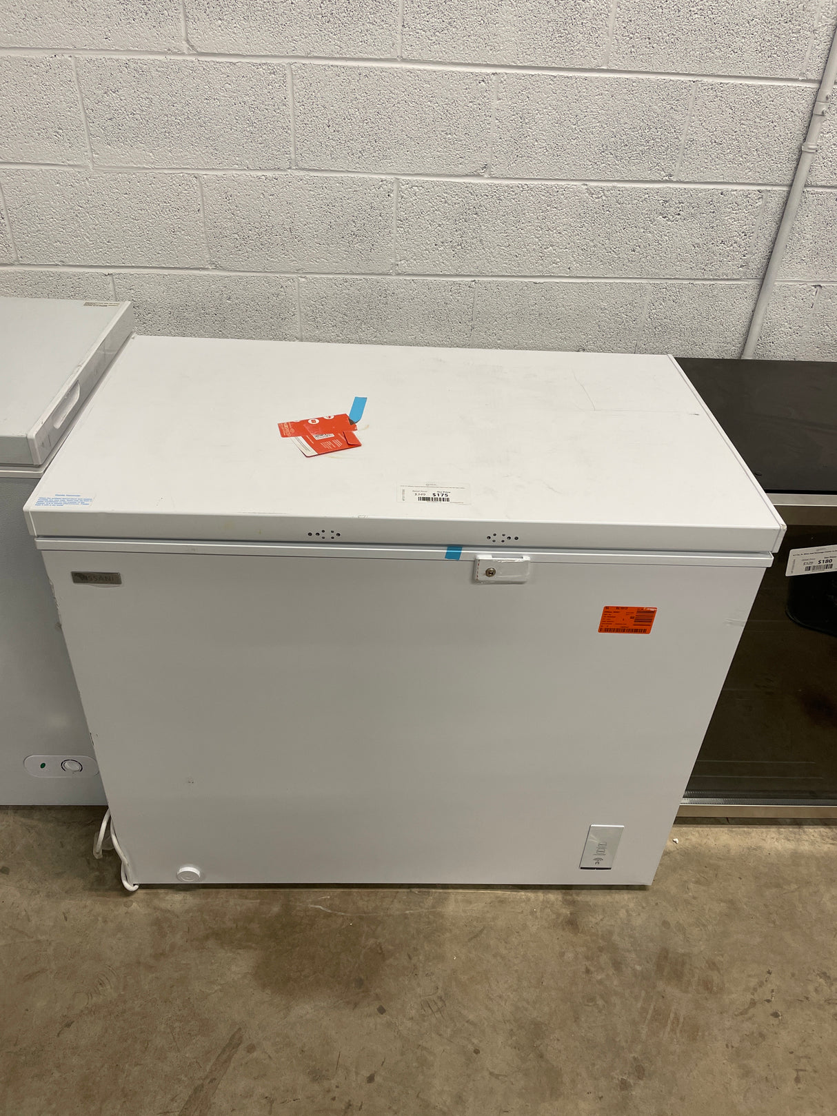 8.8 cu. ft. Hubspace Powered Manual Defrost Convertible Chest Freezer with LED Light in White