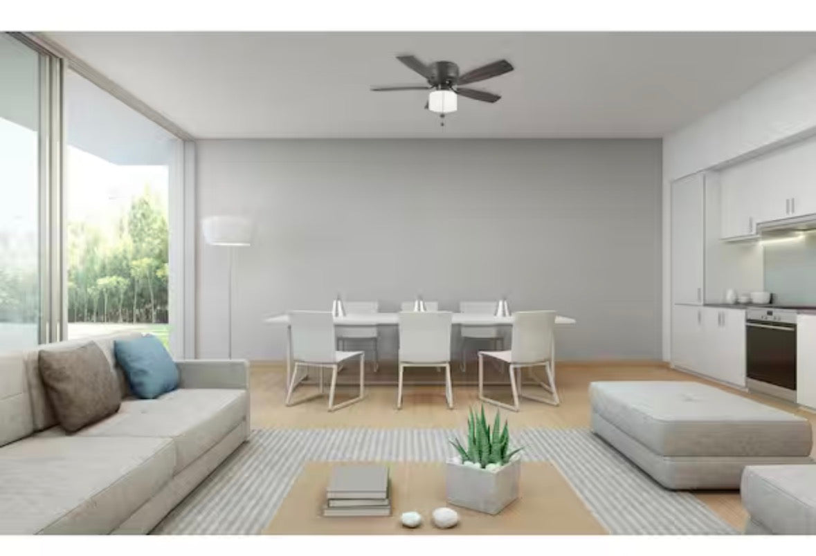 Bellina 42 in. Oil-Rubbed Bronze Ceiling Fan with Light Kit