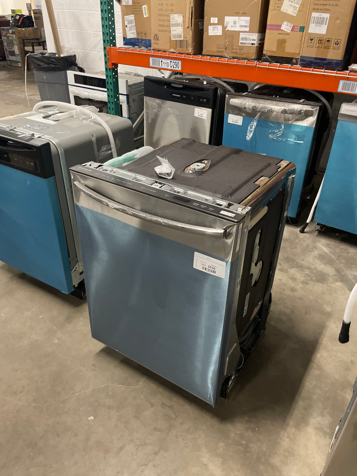Gallery 24 in Top Control Built-In Tall Tub 47 dBA Dishwasher in Stainless Steel with 7 Cycles and CleanBoost