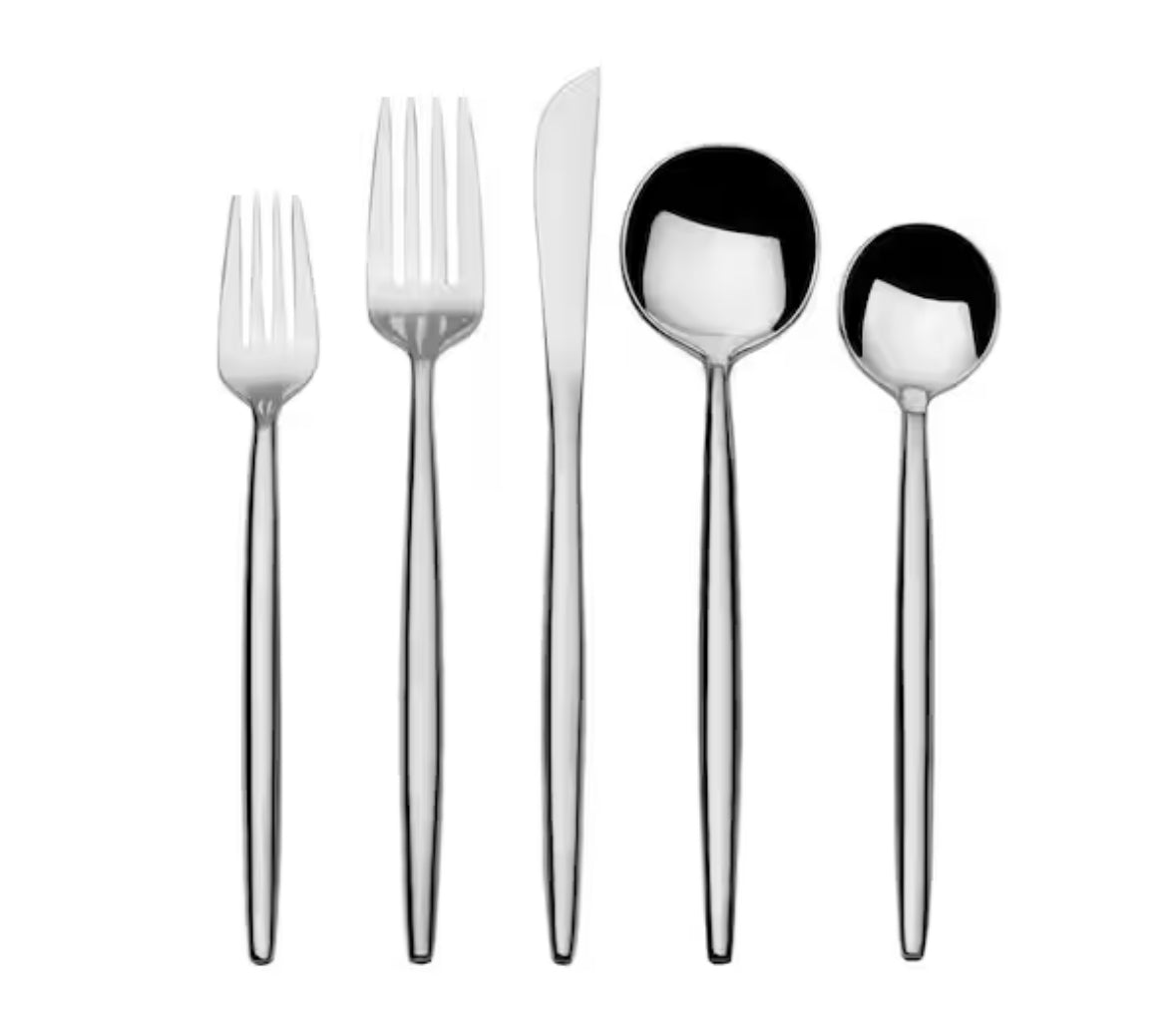 Shea 20-Piece Flatware Set, Service for 4, Stainless Steel