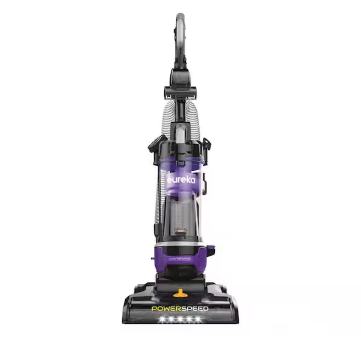 PowerSpeed Pet Cord Rewind Washable Upright Bagless Vacuum Cleaner