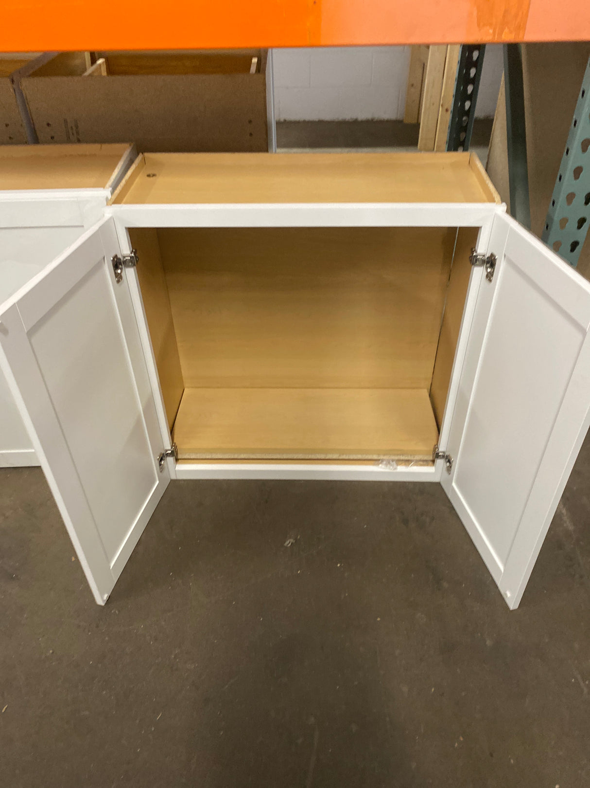 Westfield Feather White Assembled Wall Kitchen Cabinet (30 in. W x 12 in. D x 30 in. H)