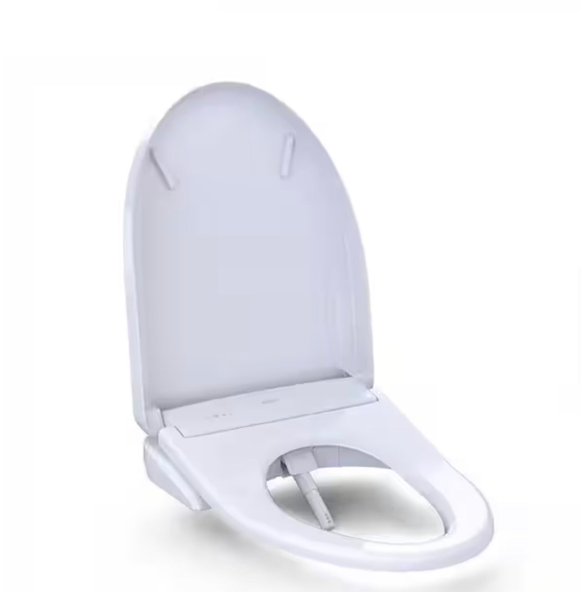 S7 WASHLET+ Elongated Electric Bidet Seat for T40 WASHLET+ Toilet with Contemporary Lid and EWater+ in Cotton White