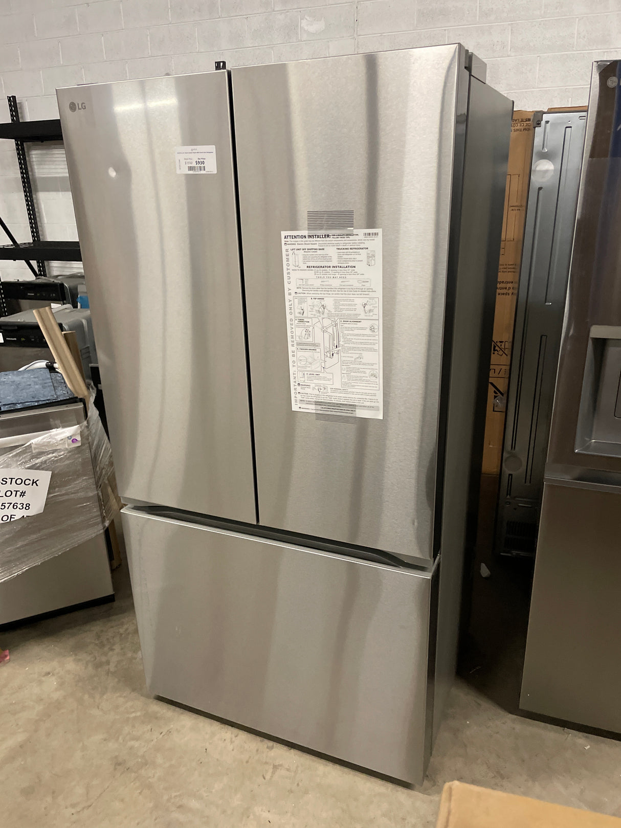LG 26.5 cu. ft. Smart Counter-Depth MAX French Door Refrigerator