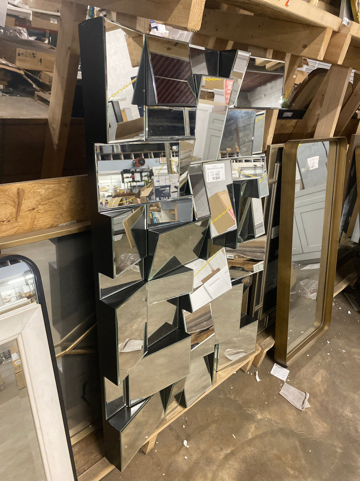 Timeless Home Clear 47 in. W x 31.5 in. H Mirror