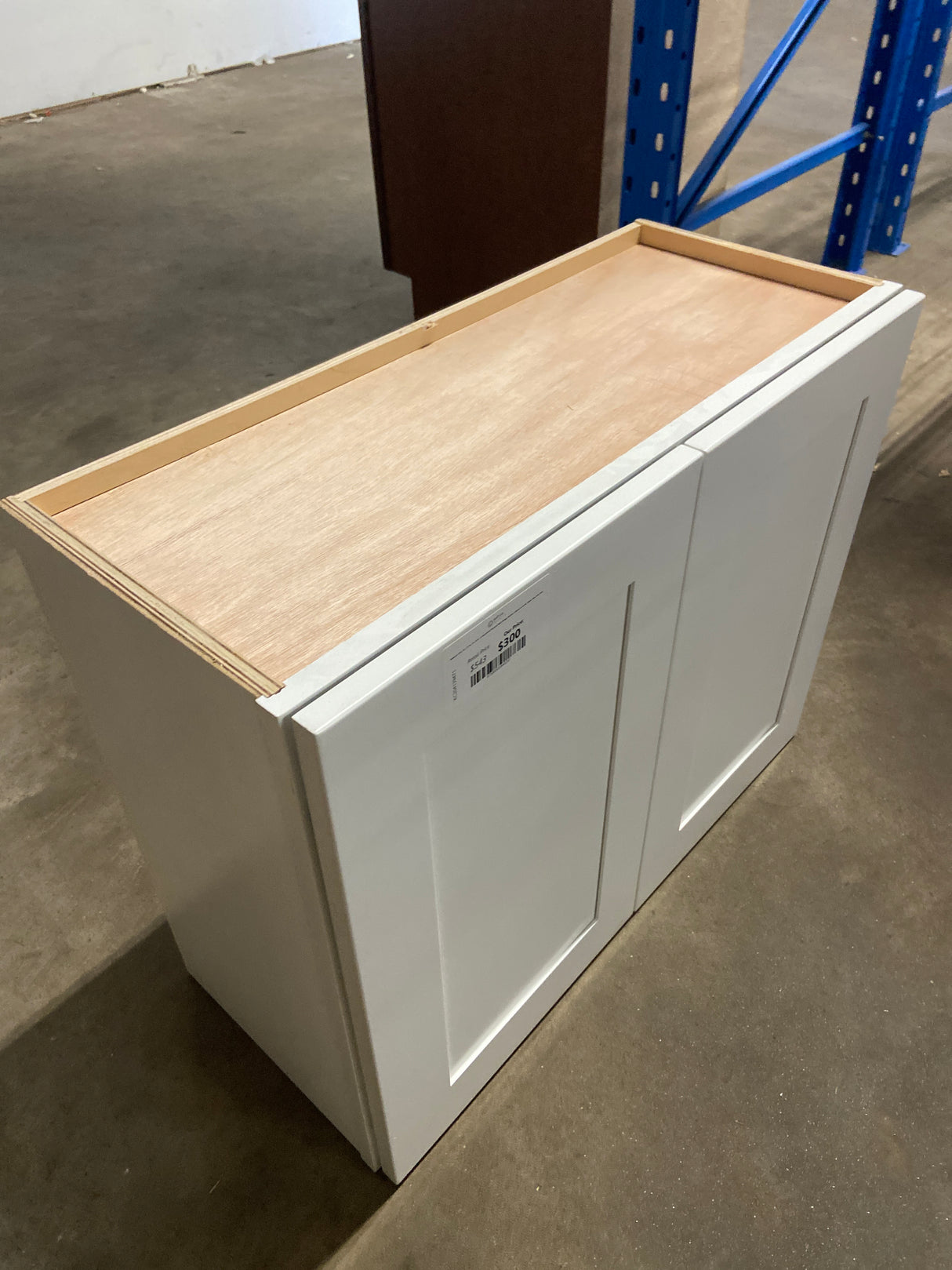 Newport 30 in. W x 12 in. D x 24 in. H Assembled Plywood Wall Bridge Kitchen Cabinet in Pacific White with Soft Close