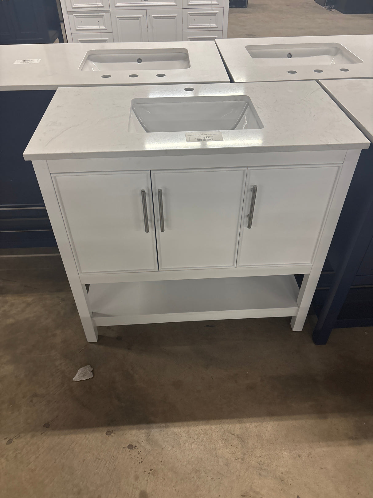 Everett Vanity 36''x19''x34" White