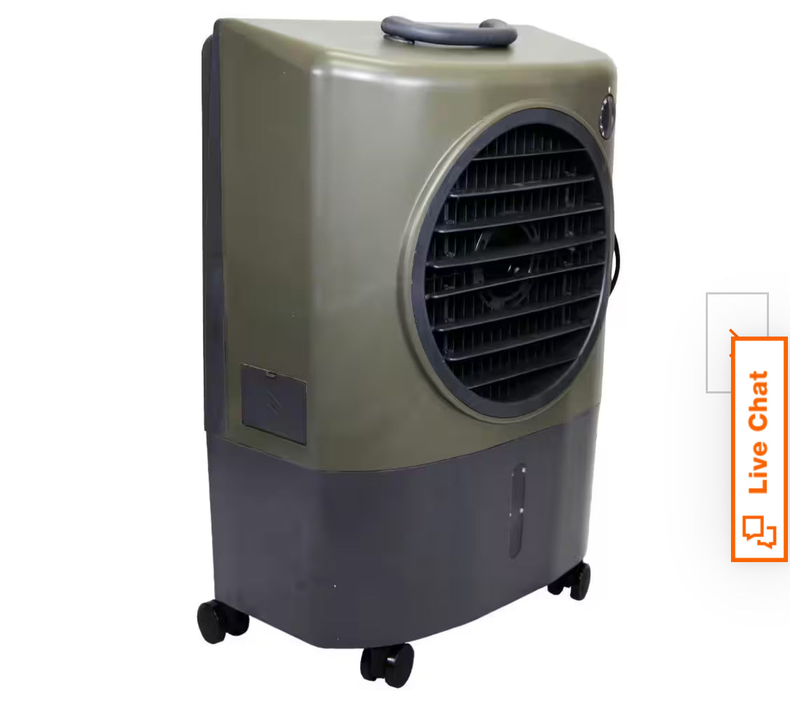 1,300 CFM 2-Speed Portable Evaporative Cooler (Swamp Cooler) for 500 sq. ft. in Green