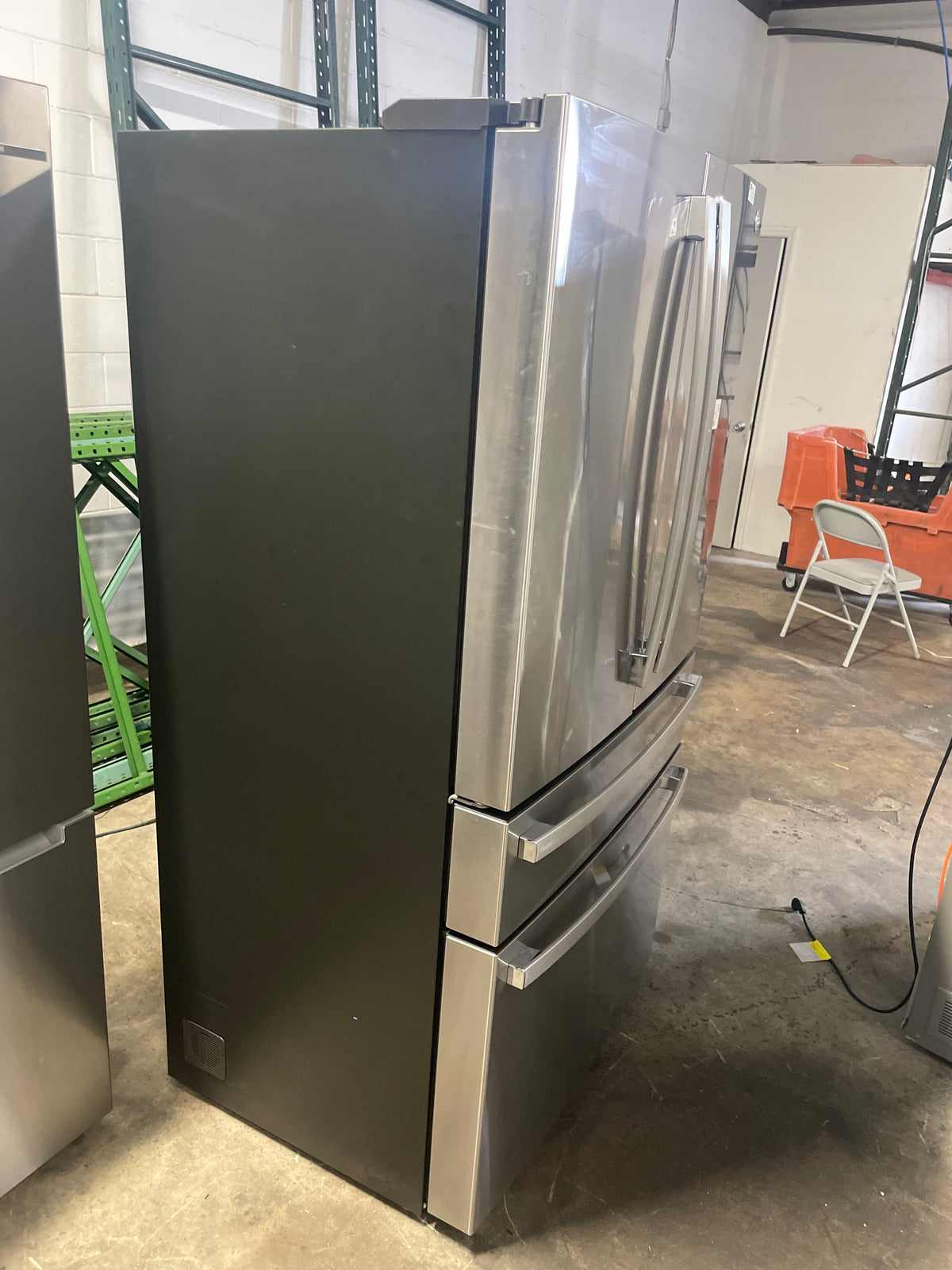36 in 23.2 cu. ft. Counter-Depth Fingerprint Resistant 4-Door French-Door Refrigerator w/ Dual-Dispense AutoFill Pitcher