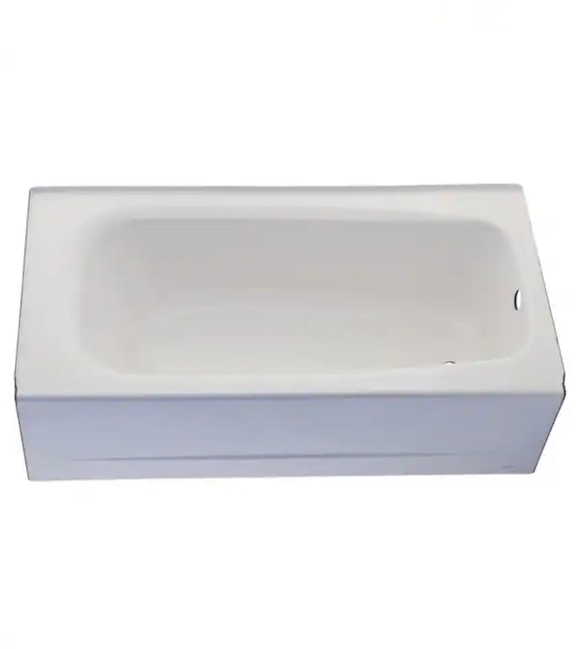 Cambridge 60 in. x 32 in. Soaking Bathtub with Left Hand Drain in White