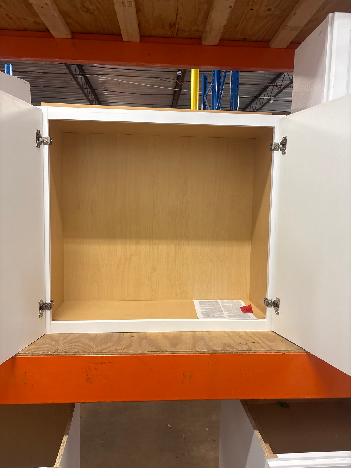 Hampton 33 in. W x 12 in. D x 30 in. H Assembled Wall Cabinet in Satin White