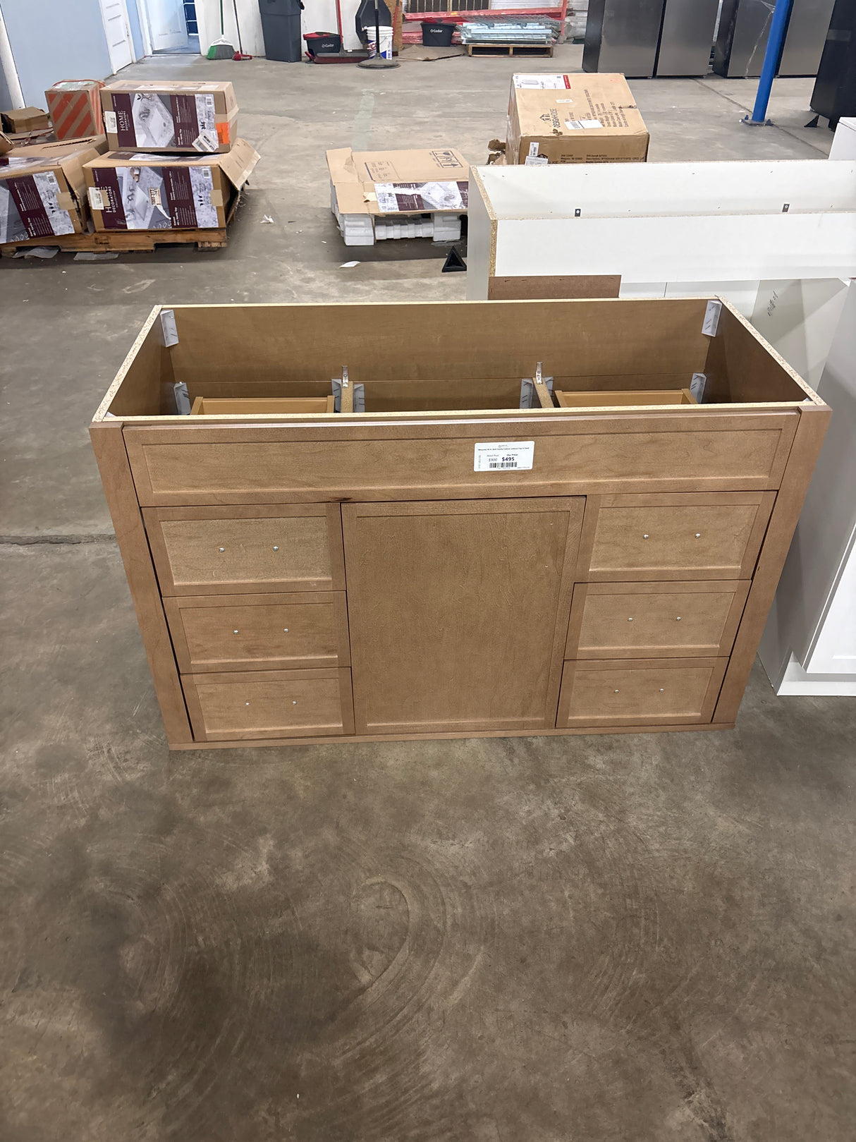 Winsome 48 in. Bath Vanity Cabinet without Top in Sand