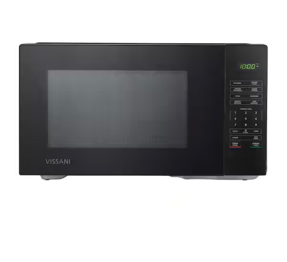 1.1 cu. ft. Countertop Microwave Oven in Black