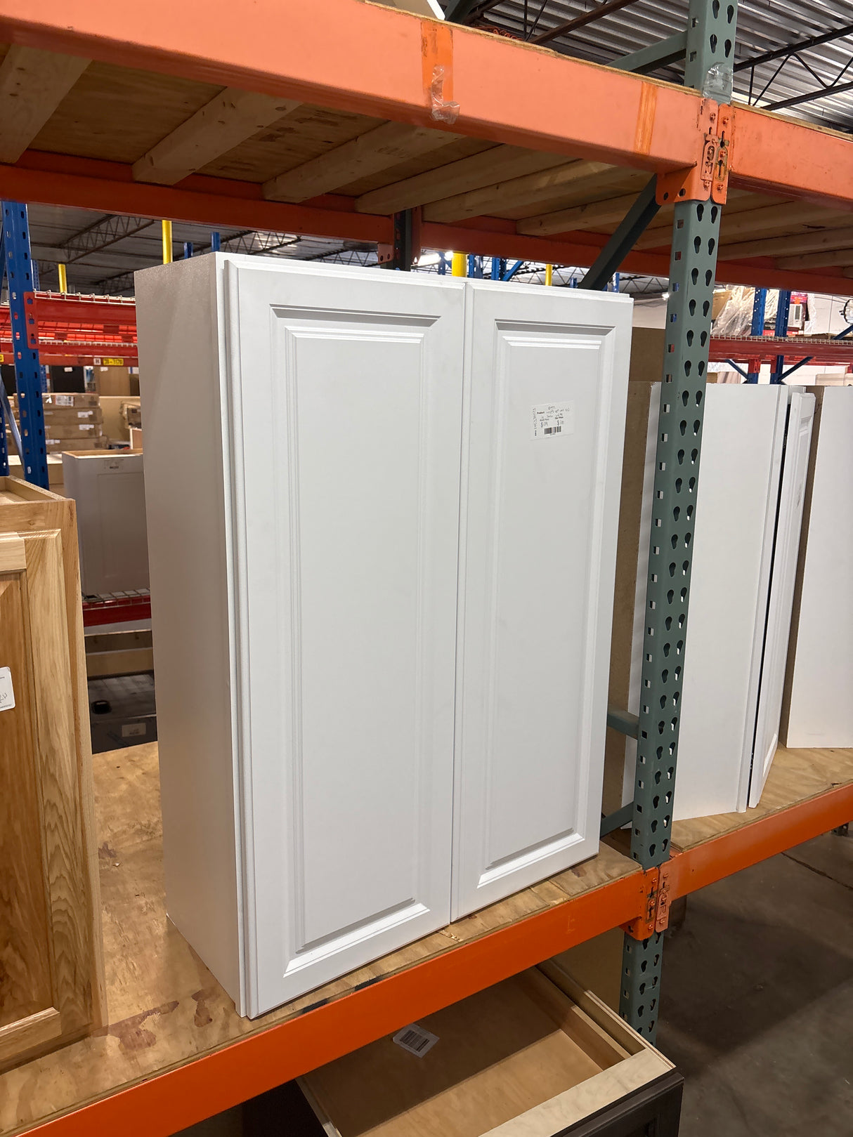 Hampton 30 in. W x 12 in. D x 42 in. H Assembled Wall Kitchen Cabinet in Satin White