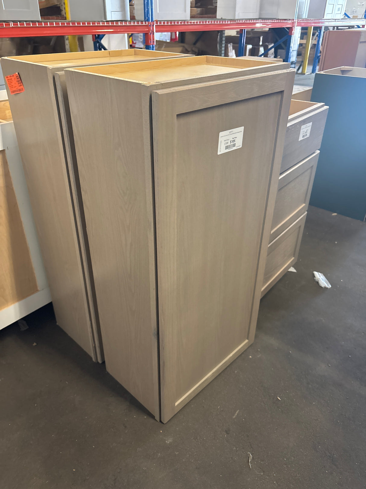 Sinclair 21 in. W x 12 in. D x 42 in. H Assembled Wall Cabinet in Shaker Light Oak