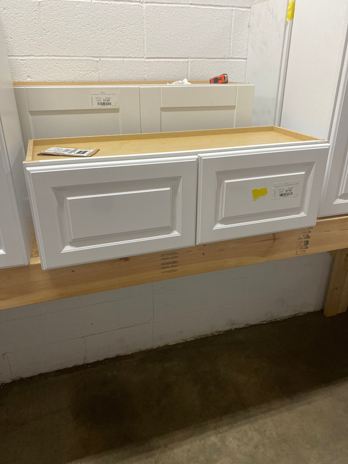 Hampton 36 in. W x 12 in. D x 12 in. H Assembled Wall Bridge Cabinet in Satin White