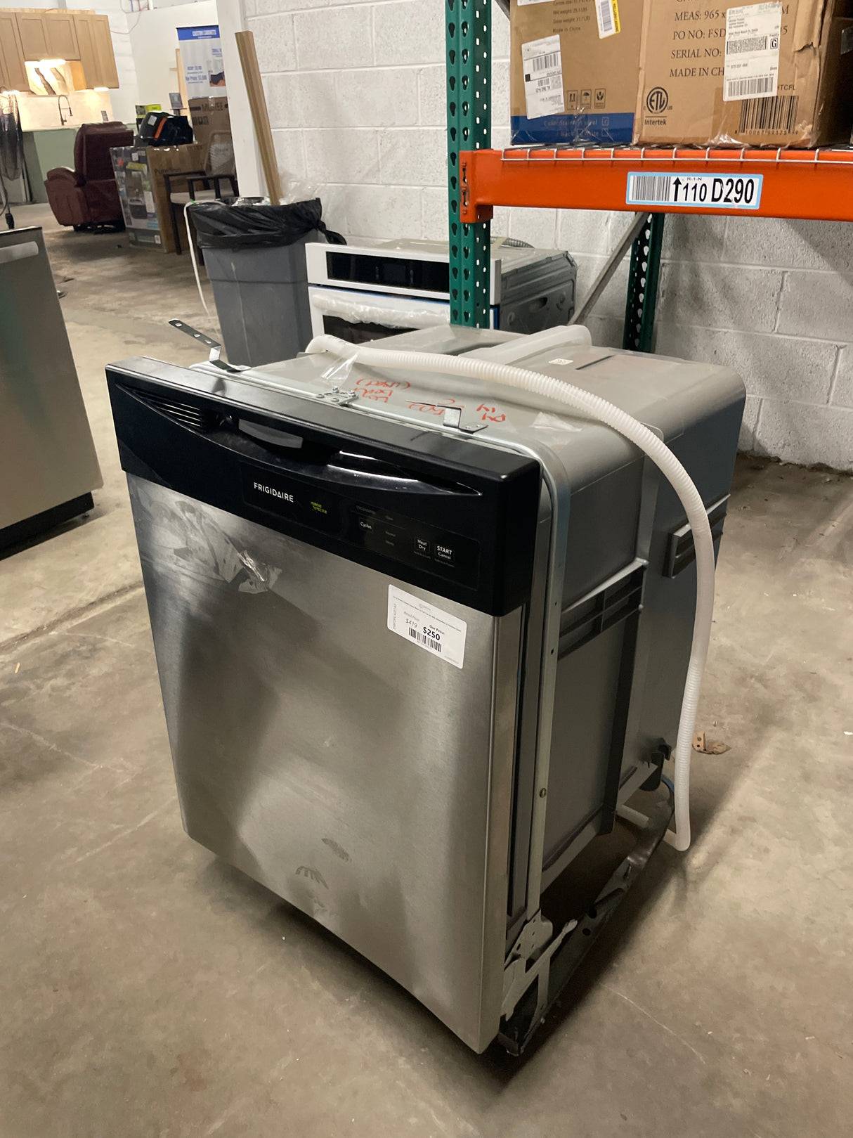 24 in. Front Control Smart Built-In Tall Tub 62 dBA Dishwasher in Stainless Steel