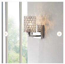 Load image into Gallery viewer, 1-Light Chrome Wall Sconce
