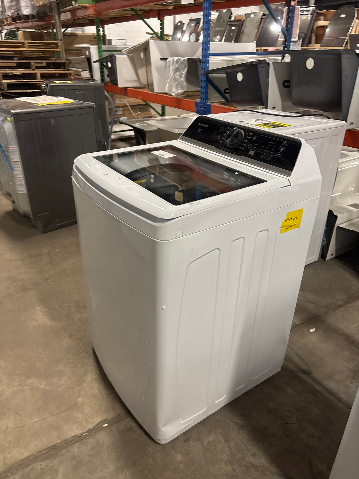 4.4 Cu. Ft. Top Load Washer in White with Max Fill Option