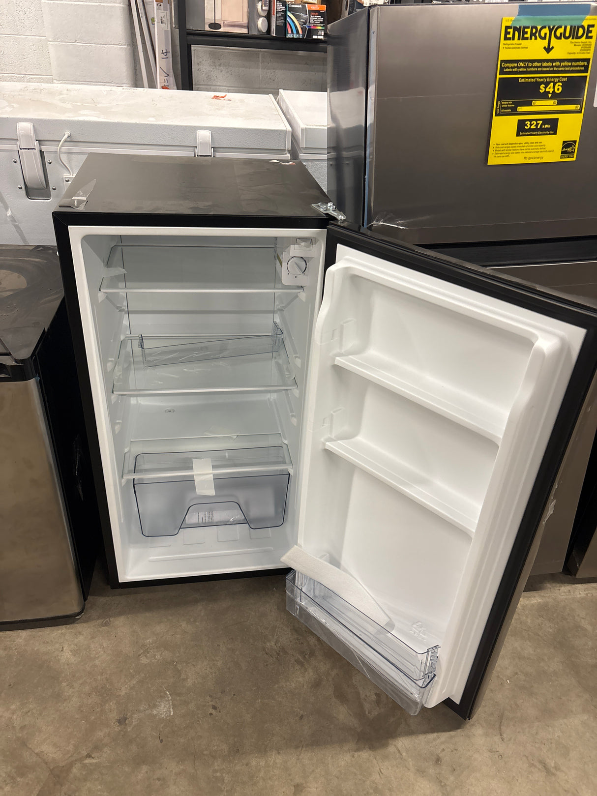 3.2 cu. ft. Mini Refrigerator in Stainless Steel, ENERGY STAR