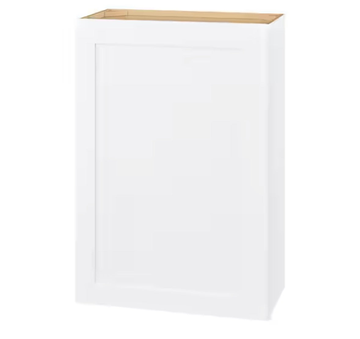 Avondale Shaker Alpine White Ready to Assemble Plywood 24 in Wall Kitchen Cabinet (24 in W x 36 in H x 12 in D)